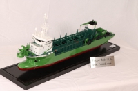 customized model of  DEME dredger PALLIETER